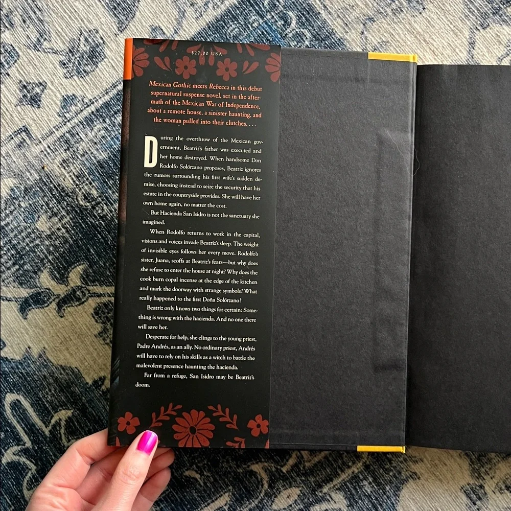 BOTM The Hacienda by Isabel Canas Hardcover Novel - Picture 2 of 5